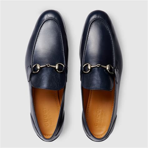 horsebit leather loafer.